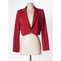 SMASHED LEMON - Blazer rouge en polyester pour femme - Taille 40 - Modz