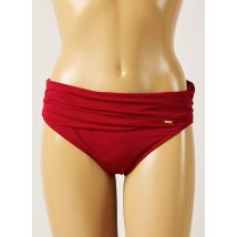 LIVIA - Bas de maillot de bain rouge en polyamide pour femme - Taille 44 - Modz