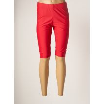 MAT. PANTALONS FEMME DE COULEUR ROUGE - Grande Taille