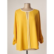 AN II VITO - Blouse jaune en polyester pour femme - Taille 48 - Modz