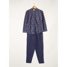 ROSE POMME - Pyjama bleu en coton pour femme - Taille 42 - Modz