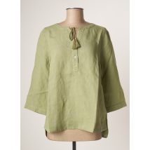 CECIL - Blouse vert en lin pour femme - Taille 42 - Modz