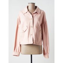 RIVER WOODS - Veste en jean rose en coton pour femme - Taille 40 - Modz