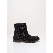 REQINS - Bottines/Boots noir en cuir pour femme - Taille 39 - Modz