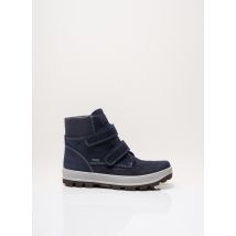 SUPERFIT - Bottines/Boots bleu en cuir pour garçon - Taille 34 - Modz