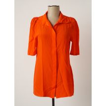 SPORTMAX - Chemisier orange en soie pour femme - Taille 36 - Modz