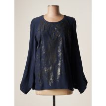 BARBARA BUI - Blouse bleu en soie pour femme - Taille 36 - Modz