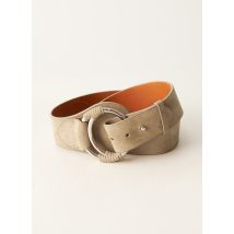 RALPH LAUREN - Ceinture gris en cuir pour femme - Taille 40 - Modz