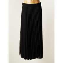 COULEURS DU TEMPS - Jupe longue noir en polyester pour femme - Taille 40 - Modz