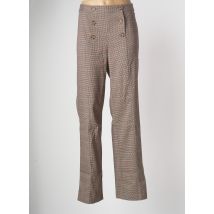 LES P'TITES BOMBES - Pantalon droit beige en polyester pour femme - Taille 34 - Modz