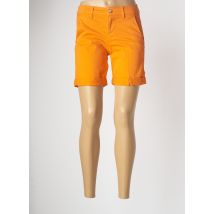 HAPPY - Short orange en coton pour femme - Taille W24 - Modz