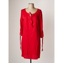 NATHALIE CHAIZE - Robe courte rouge en viscose pour femme - Taille 36 - Modz