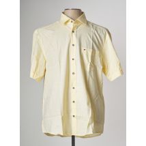 JUPITER CHEMISES HOMME DE COULEUR JAUNE - Grande Taille