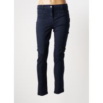 JULIE GUERLANDE - Pantalon slim bleu en coton pour femme - Taille 38 - Modz