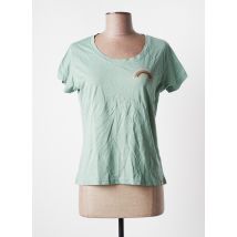ROSE GARDEN - T-shirt vert en coton pour femme - Taille 38 - Modz