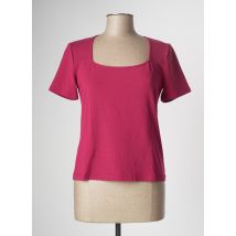 ANTINEA - T-shirt rouge en modal pour femme - Taille 44 - Modz