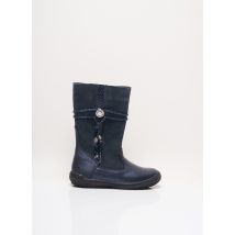 BOPY - Bottes bleu en cuir pour fille - Taille 25 - Modz