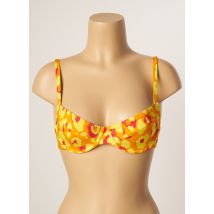 BANANA MOON - Haut de maillot de bain jaune en polyamide pour femme - Taille 36 - Modz