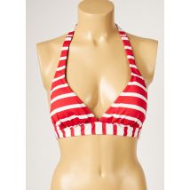 LIVIA - Haut de maillot de bain rouge en polyamide pour femme - Taille 90B - Modz