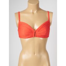 LIVIA - Haut de maillot de bain orange en polyamide pour femme - Taille 90C - Modz