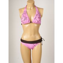 BANANA MOON - Maillot de bain 2 pièces rose en polyamide pour femme - Taille 42 - Modz