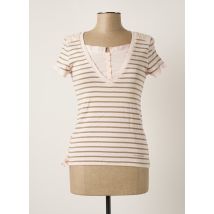 MAT DE MISAINE - T-shirt rose en coton pour femme - Taille 42 - Modz