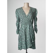 AN' GE - Robe courte vert en viscose pour femme - Taille 36 - Modz