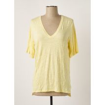 AN' GE - T-shirt jaune en viscose pour femme - Taille TU - Modz