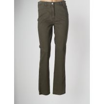 TONI - Pantalon slim vert en coton pour femme - Taille 40 - Modz