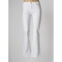 BEST MOUNTAIN - Jeans bootcut blanc en coton pour femme - Taille 34 - Modz