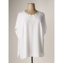 FRANCOISE DE FRANCE - Top blanc en polyester pour femme - Taille 56 - Modz