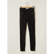 MANGO - Jeans coupe slim noir en coton pour femme - Taille 32 - Modz