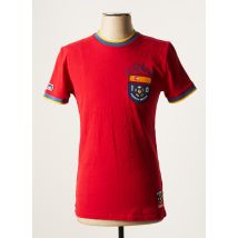 SUPERDRY - T-shirt rouge en coton pour homme - Taille S - Modz
