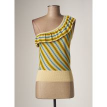 KING LOUIE - Pull jaune en coton pour femme - Taille 36 - Modz