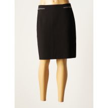 S.OLIVER - Jupe mi-longue noir en polyester pour femme - Taille 38 - Modz