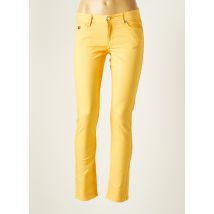 LOIS - Pantalon slim jaune en coton pour femme - Taille W29 - Modz