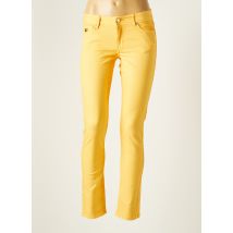 LOIS - Pantalon slim jaune en coton pour femme - Taille W28 - Modz