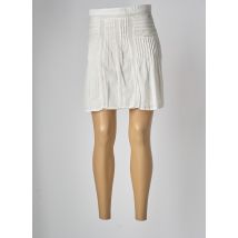 DEELUXE - Jupe courte blanc en coton pour femme - Taille 38 - Modz