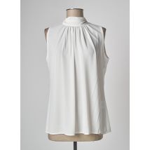 CARLA MONTANARINI - Top blanc en polyester pour femme - Taille 38 - Modz