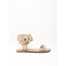 CHATTAWAK - Sandales/Nu pieds beige en textile pour femme - Taille 40 - Modz