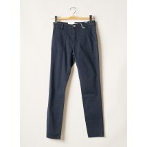 F.A.M. - Pantalon slim bleu en coton pour femme - Taille W25 - Modz