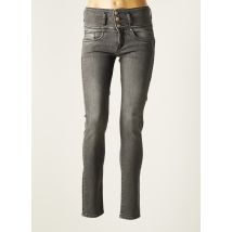 PAUL BRIAL - Jeans coupe slim gris en coton pour femme - Taille 38 - Modz