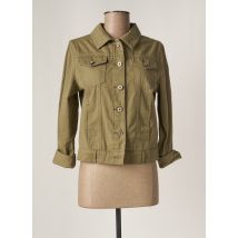 SARAH JOHN - Veste casual vert en coton pour femme - Taille 38 - Modz