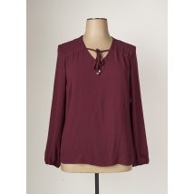 ZELI - Blouse rouge en polyester pour femme - Taille 52 - Modz