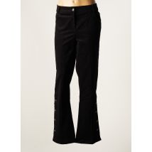 POUPEE CHIC - Pantalon flare noir en coton pour femme - Taille 44 - Modz