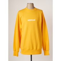 CATERPILLAR - Sweat-shirt jaune en coton pour homme - Taille S - Modz