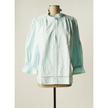 CHATTAWAK - Blouse bleu en coton pour femme - Taille 38 - Modz