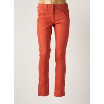 MADO ET LES AUTRES - Pantalon slim orange en coton pour femme - Taille 36 - Modz