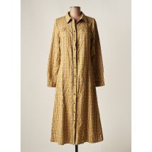 LE FABULEUX MARCEL DE BRUXELLES - Robe mi-longue jaune en viscose pour femme - Taille 42 - Modz