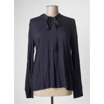 S.OLIVER - Top bleu en coton pour femme - Taille 44 - Modz
